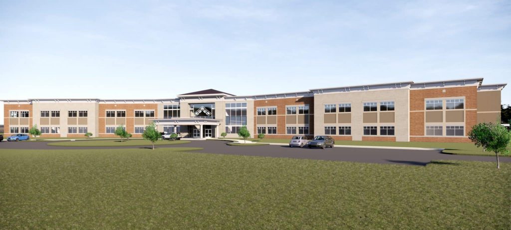 Rendering of the new Bardstown Elementary School